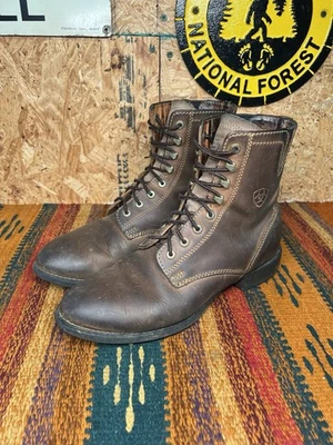 Ariat Womens Boots Heritage Lacer Brown 8 B Western 10002147(33505) - Image 1 of 4