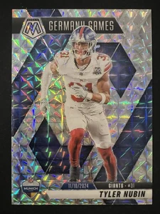 2025 Panini Mosaic Germany Games Tyler Nubin #261 Silver Mosaic - Picture 1 of 2