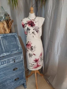 Gorgeous New Phase Eight Dress 14 Floral Elagant Classic Wedding Ascot Cruise - Picture 1 of 6