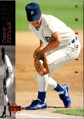 1994 Upper Deck Travis Fryman #345 Detroit Tigers Baseball Card - Image 1 of 2
