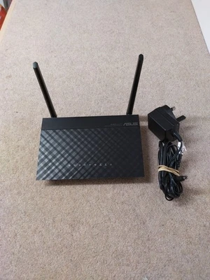 ASUS RT-AC51U Dual Band Stream 2.4 5 GHz Fast Ethernet Black Wireless Router  - Image 1 of 4
