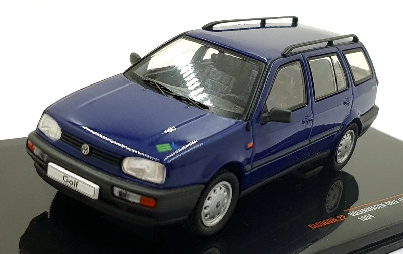 Volkswagen Golf (MKIII) Variant Ixo Models escala 1/43 CLC566N.22 - 1994 - Azul - Imagem 1 de 4