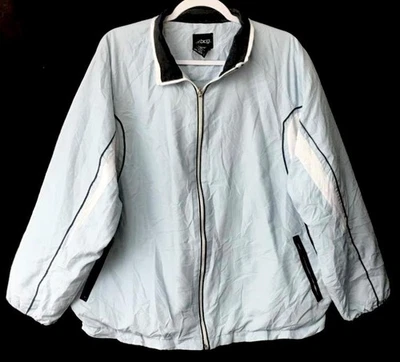 BCG 2X blue lined multi pockets full zipper long sleeve jacket - Image 1 of 4