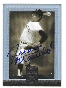 Autographed JUAN MARICHAL San Francisco Giants 2005 Donruss Greats card #47 COA - Picture 1 of 1