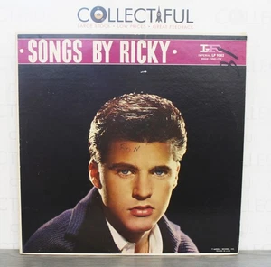 RICKY NELSON - SONGS BY RICKY - IMPERIAL 1959 *VG+* - VINYL LP RECORD 🔥 - Picture 1 of 2