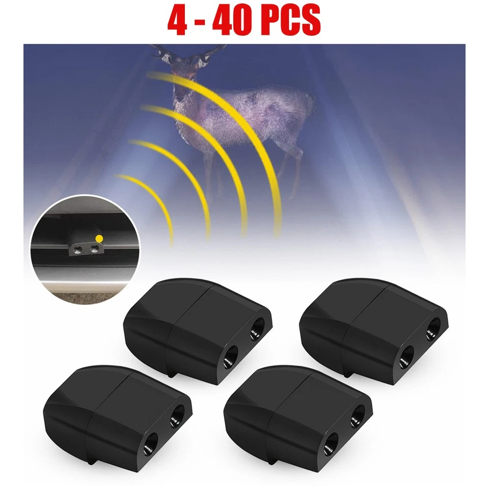 Deer Whistles Sonic Wildlife Warning Device Animal Alert Car Safety Assy 4-40PCS - Image 1 of 4