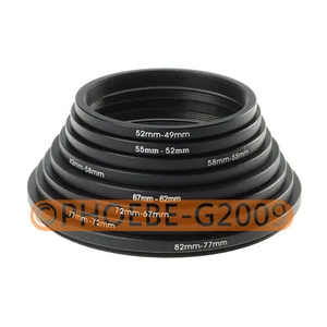 82mm-77mm-72mm-67mm-62mm-58mm-55mm-52mm-49mm Down Rings - Picture 1 of 1