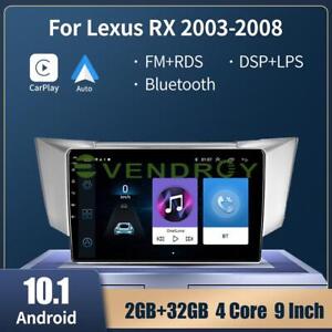 For Lexus RX300/330/350/400H GPS Navi  Carplay  Car Stereo Radio 2+32G evendroy