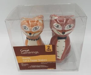 Great Gatherings Cat Salt & Pepper Shaker Set - Picture 1 of 8