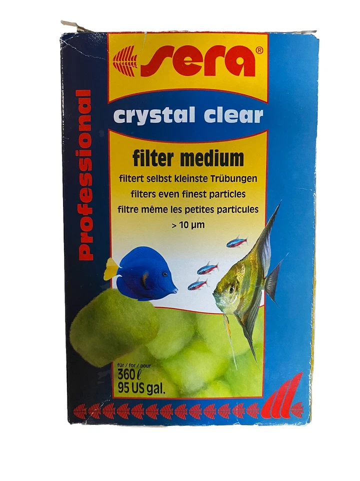 Sera Crystal Clear Profesional Filtración Mecánica 12 piezas Pecera Acuario Foto 1 de 4
