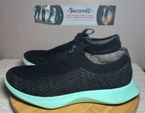 Allbirds Tree Dasher schwarz türkis Mesh Slipper Laufen Freizeit Herren Schuhe Größe 9 - Bild 1 von 11