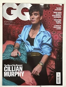 GQ Magazine British Edition Cillian Murphy March 2024 - Picture 1 of 1