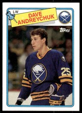 1988-89 Topps Dave Andreychuk Buffalo Sabres #163