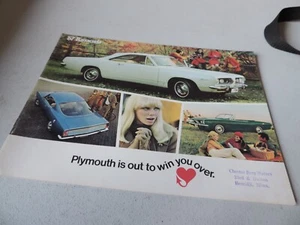 1967 Plymouth Barracuda Sales Brochure - Picture 1 of 5