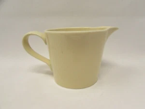 Margo by Crate & Barrel All Cream, Undecorated, Rolled Edge Rim Creamer B101 - Picture 1 of 2