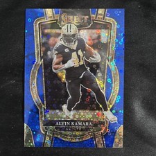 2022 Panini Select CLUB LEVEL /25 ALVIN KAMARA BLUE DISCO PRIZM🔥