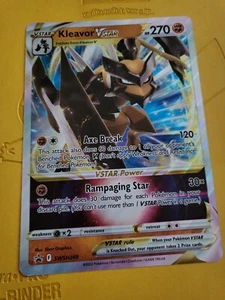 Kleavor Vstar SWSH249 - Black Star Promo - JUMBO KARTE - Pokémon Astral Radiance - Bild 1 von 2