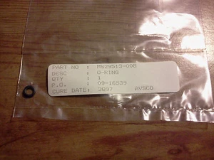 New fuel system o-ring p/n MS29513-008 - Picture 1 of 2