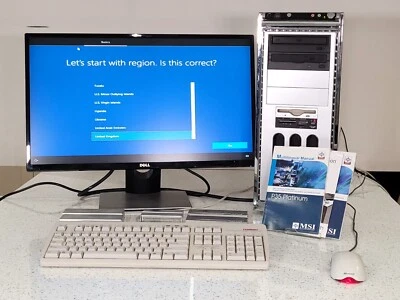 Good Win 10 Home Computer - Intel Core2 P35 Quad Core 2.4Ghz with 6Gb DDR2 PC - Image 1 of 4