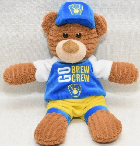 Milwaukee Brewers Forever Collection MLB 11" Teddy Bear [Go Brew Crew] CUTE! Cover