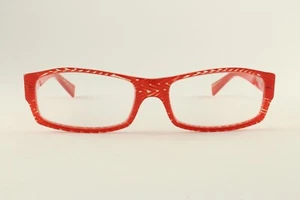 Rare Authentic Alain Mikli AL 0704 0028 Clear Red 55mm Glasses Frames RX-able - Picture 1 of 5