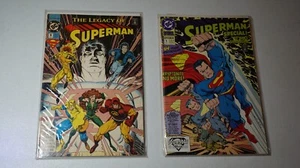Lot 2 DC SUPERMAN SPECIAL #1 Swan, Miller, McFarlane + The Legacy of Superman #1 - Picture 1 of 5