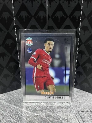 2021 Topps Merlin Curtis Jones UEFA Champions League - Image 1 of 2