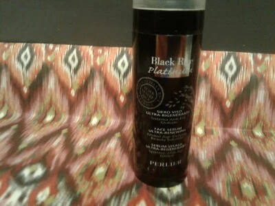 PERLIER BLACK RICE PLATINUM FACE SERUM AGE-DEFYING FACE SERUM 1oz NEW Sealed - Image 1 of 4