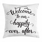 Modern Quote Throw Pillow Cases Cushion Covers Ambesonne Home Decor 8 Sizes