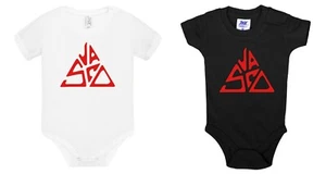 Body bimbo bambino bambina Vasco Rossi colori il blasco rock regalo neonato bebè - Afbeelding 1 van 2
