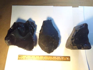 Premium Rainbow Obsidian Rough.- Over 12-1/2  lbs. total weight - Picture 1 of 16