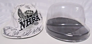 NHRA 13 AUTOGRAPHS HAT JOHN FORCE SHIRLEY MULDOWNEY ERICA ENDERS WORSHAM +9 MINT - Picture 1 of 7