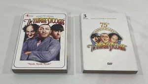 The Three Stooges 75th Anniversary Collector's Edition Plus 4 Disk Collectors - Picture 1 of 4