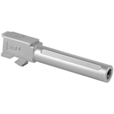 TRUE PRECISION BARREL for GLOCKS 19 19X G45 G19 GEN1-5 9MM STAINLESS zev agency - Image 1 of 4