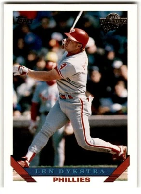 2003 Topps All-Time Fan Favorites Lenny Dykstra #141 Philadelphia Phillies - Image 1 of 2