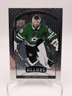 💥 2020-21 Upper Deck Allure #91 Jake Oettinger RC Rookie Dallas Stars - Image 1 of 2