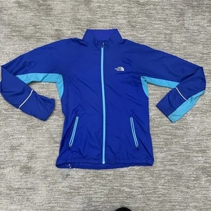North Face Jacket Womens Medium Flight Series Windbreaker Running Reflective - Picture 1 of 16
