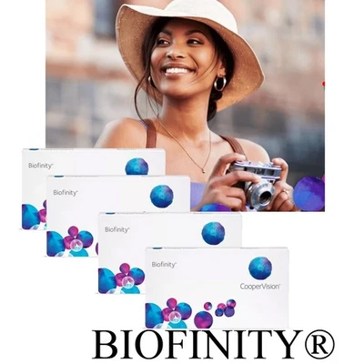 Biofinity ® Cooper® 3er, 6er oder 2x6er Box  BC 8,6 / Comfilcon A Cooper™ - Bild 1 von 4