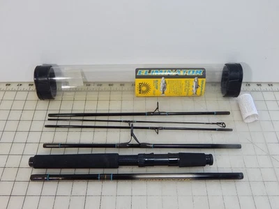 Daiwa "Eliminator" Graphite Backpack Spin/#6 Fly Rod. 6-1/2 foot Traveler 6 pc. - Image 1 of 4