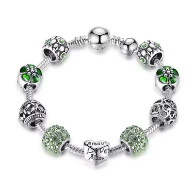Damen Armband mit 8 Charms  - Bild 1 von 3