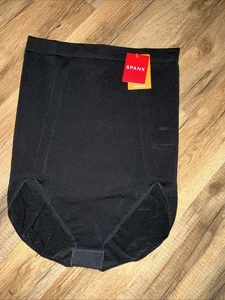 SPANX SS1815 Mujer Prendas moldeadoras Cintura Alta Calzoncillo Negro Talla L $68 Nuevo con Etiquetas - Imagen 1 de 10