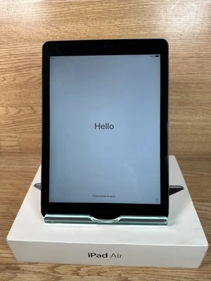 Apple iPad Air 1st Generation 32GB Wi-Fi Silver Space Grey  READ DESCRIPTION   - Image 1 of 4