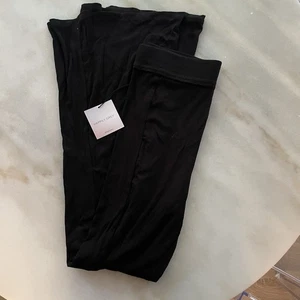 NWT Happily Greg Bell Bottom Ribbed Stretch Pants Size M - Picture 1 of 5