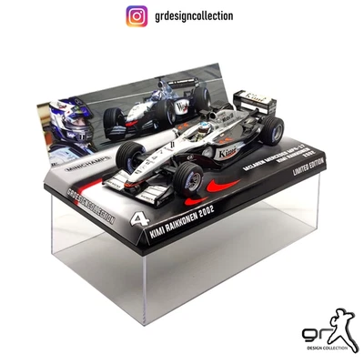Kimi Raikkonen - McLaren Mercedes Mp4-17 - F1 2002 GP / Minichamps / 1:43 - Immagine 1 di 4