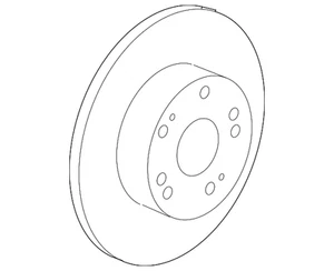 Genuine Honda Rotor 42510-TA0-A02 - Picture 1 of 3
