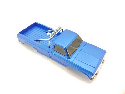 FMS Smasher FCX24 Complete Blue Mini RC Truck Body w/ Grille Bumper & Mounts - Image 1 of 4