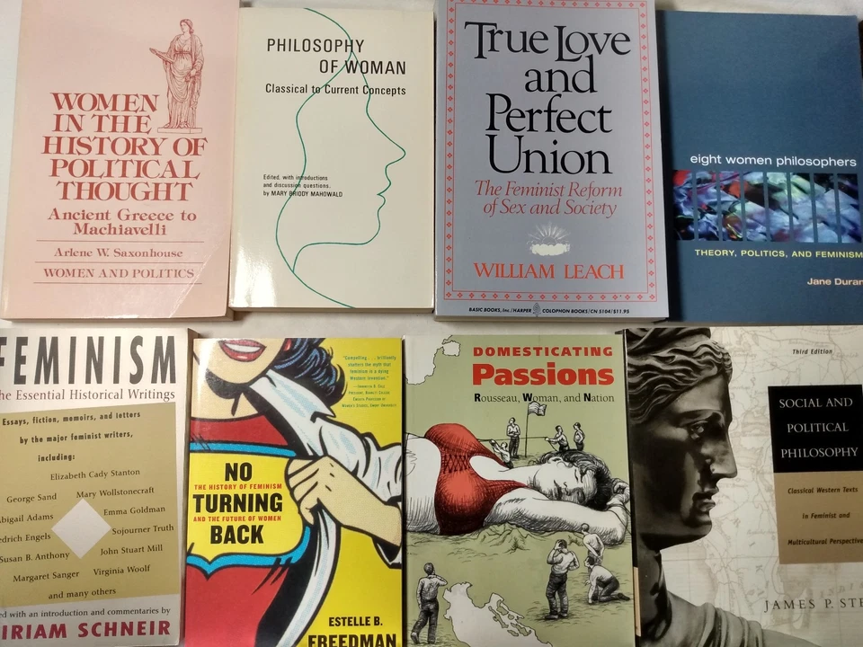 Philosophy Women's Studies Lot Feminism History Political Social Theory Foto 1 de 4