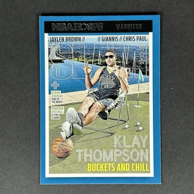 2021-22 Klay Thompson Panini NBA Hoops SLAM Base #SLAM #215 - Image 1 of 3