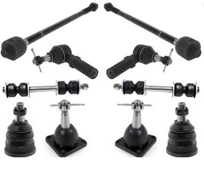 Rótulas de 10 piezas para extremos de varilla de amarre interior exterior Chevrolet Camaro 93-02 Foto 1 de 4