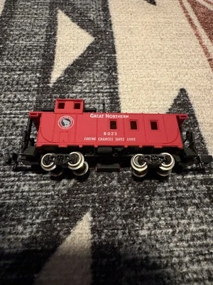 Red Caboose Great Northern 6023 Taking Chances Takes Lives - Image 1 of 2